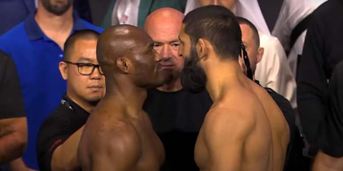 Kamaru Usman vs. Khamzat Chimaev - UFC 294 ceremonial weigh-ins